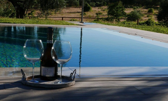 Colle di Val d'Elsa Villa | Apartamento en villa con piscina, WIFI, TV, patio, vista panorámica, cerca de San Gimignano