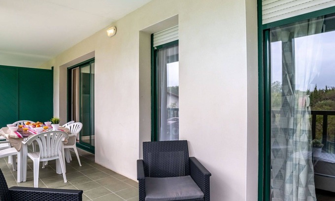 Saint-Jean-de-Luz Apartamento | Precioso apartamento para 6 personas con WIFI, piscina, TV y terraza