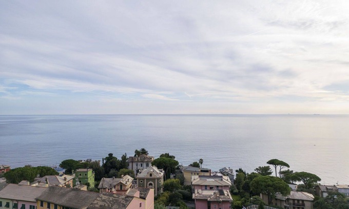 Bogliasco Apartamento | Acogedor apartamento para 3 personas con A/C, WIFI, TV, balcón y aparcamiento, cerca de Portofino
