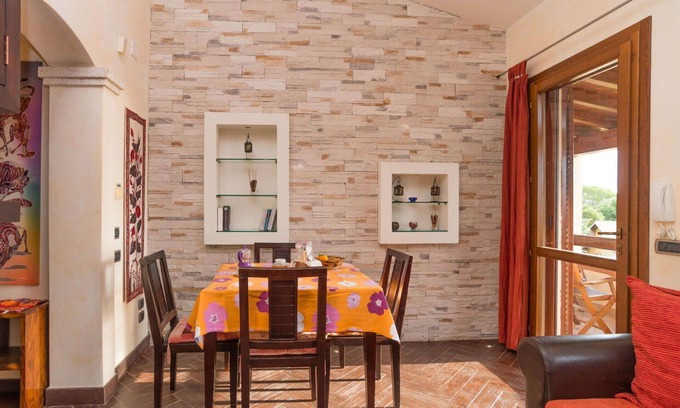 Costa Rei Apartamento | Precioso apartamento para 4 personas con A/C, TV, terraza, mascotas permitida y aparcamiento