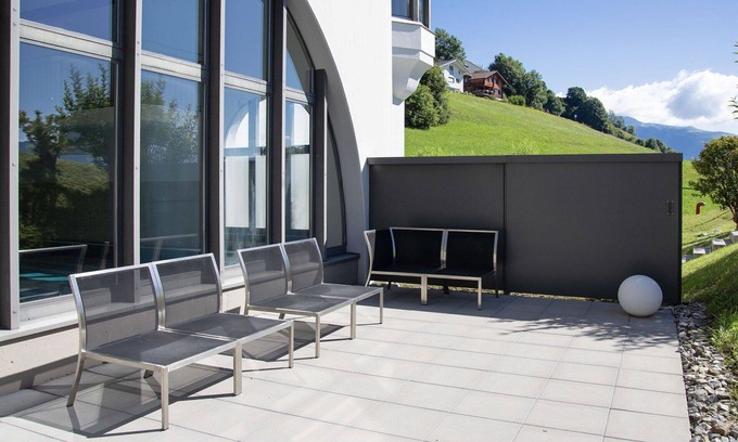 Falera Apartamento | Acogedor apartamento con piscina, WIFI, TV, balcón, vista panorámica y aparcamiento
