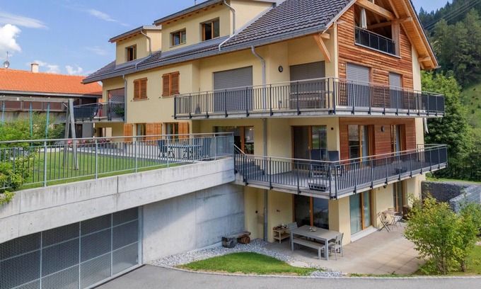 Churwalden Apartamento | Hermoso apartamento para 7 personas con WIFI, TV, balcón y aparcamiento