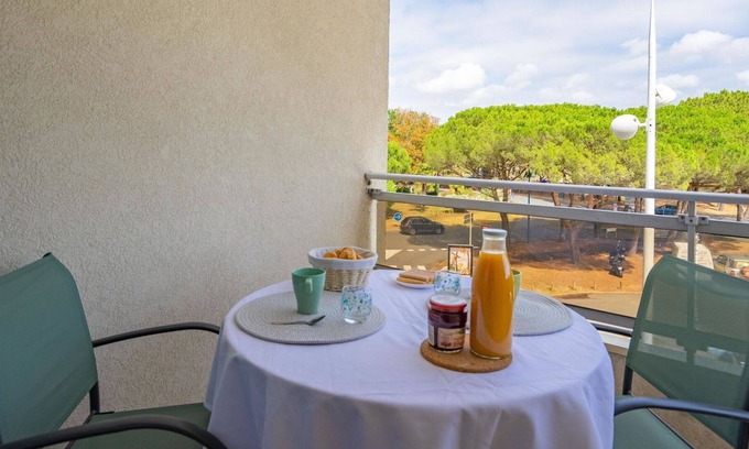 La Palmyre Apartamento | Hermoso apartamento para 4 personas con WIFI, TV, terraza y aparcamiento