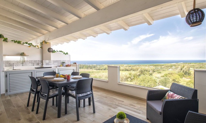 La Muddizza Apartamento | Hermoso apartamento para 4 personas con WIFI, A/C, TV, terraza y vista panorámica
