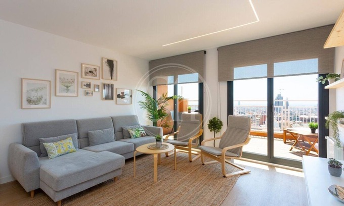El Baix Guinardo Apartamento | Bonito apartamento con vistas de Barcelona