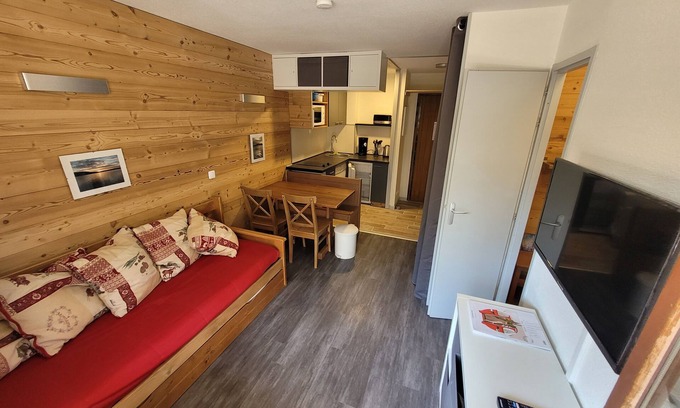 Val-d'Isere Apartamento | Nice chalet ambiance appartment in the center of the village