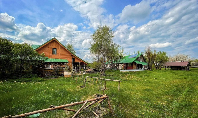 Rakow Casa | Bonita casa en Raków con sauna