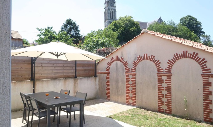 Saint Viaud Casa | Bonita casa en Saint-Viaud con WiFi
