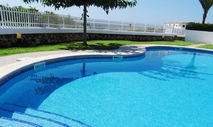 Cales Piques Villa | Bonita villa independiente con piscina común, cerca de las playas, wifi