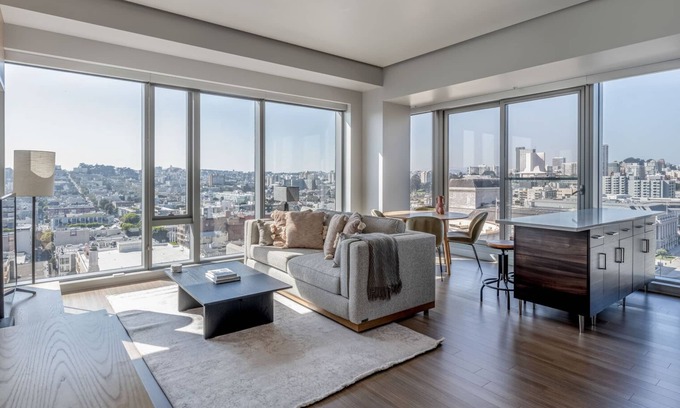 Civic Center Apartamento | Nice Soma 2BR w/ Concierge & Rooftop, nr Restaurants, by Blueground