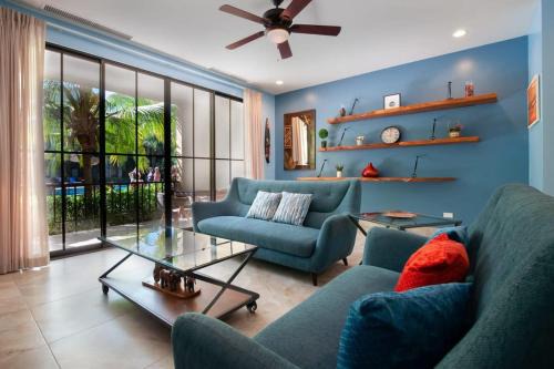 Coco Casa | Nicely Decorated Ground-Floor Unit in Front of Pool at Pacifico in Coco