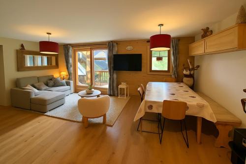 Valmorel Apartamento | Nid douillet à la montagne