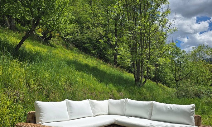 Massat Casa | Nid Panoramique, a haven of peace nestled at 800 m altitude, nature and calm.
