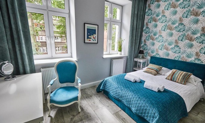 Chorzow Apartamento | Niebieski Apartament DE LUX dla 4 osób Chorzów Katowice