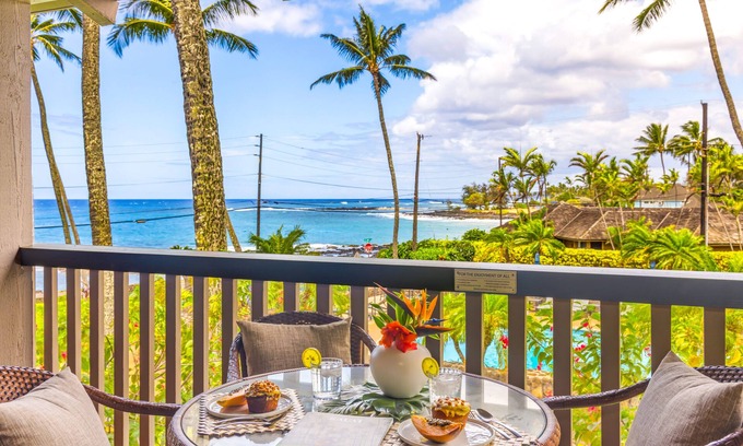 Poipu Condominio | Nihi Kai 201 Ocean Comfort