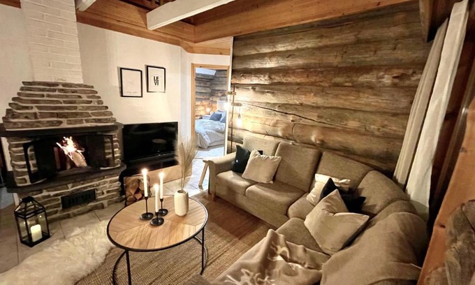 Sirkka Casa | Nilimukka log cabin near Levi center