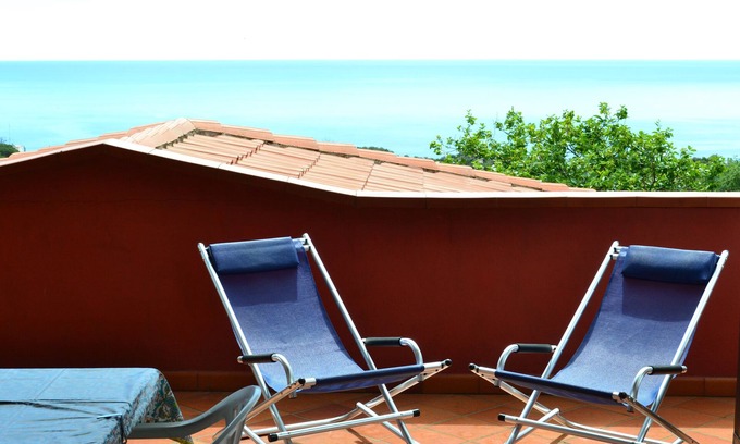 Maratea Casa | Casas de Nina - Amplia terraza con vistas al mar