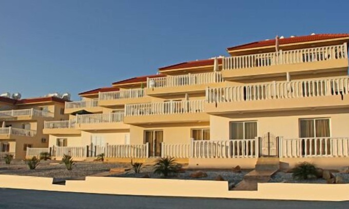 Ayia Napa Apartamento | Nissi Beach Seaview Penthouse balcón orientado al sur - WIFI, piscina, cerca de la playa