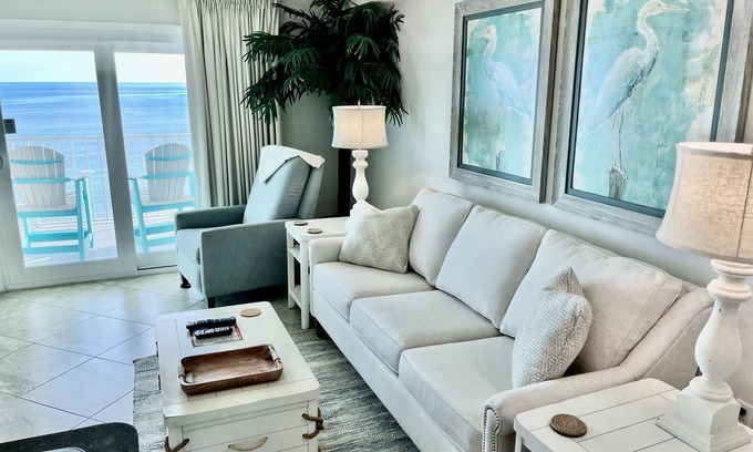 Gulf Shores Condominio | Seacrest 901, Penthouse frente a la playa, unidad en el noveno piso en East End, recientemente remodelado