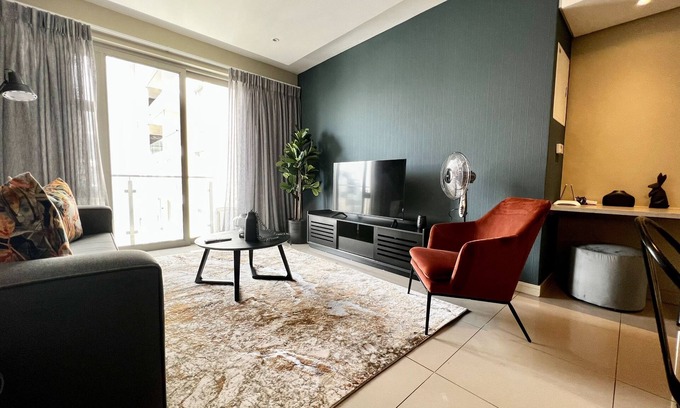 Greater Johannesburg Metropolitan Area Apartamento | No Loadshedding | Modern 1 Bed In Rosebank