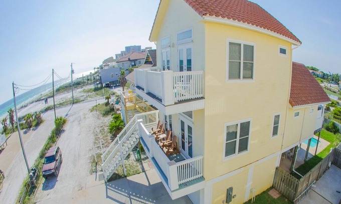 Tang-O-Mar Casa | No hay camino a la cruz! Piscina privada y playa privada, 3 dormitorios y 3 baños