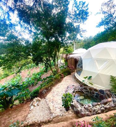 Paso Bajito Otro | Nomad Dome at Salto Jimenoa Waterfall