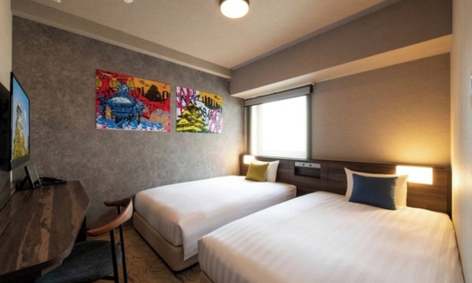 Minamisenba Hotel | Nonsmoking Deluxe Twin VS | Breakfast include / Osaka Ōsaka