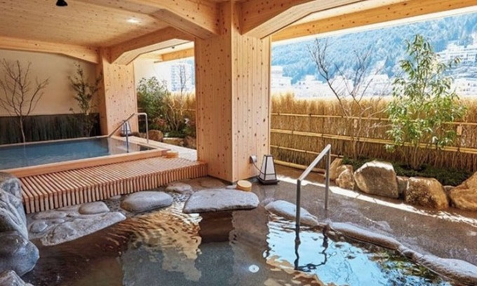Gero Onsen Hotel | Nonsmoking Riverside room 2 people | Accommodation only plan / Gero Gifu
