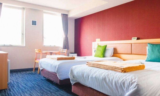 Aira Hotel | Nonsmoking Standard twin 2 persons Small bowl style breakfast buffet included / Aira Kagoshima
