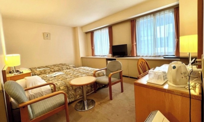 Chiba Hotel | Nonsmoking twin Standard plan10 FREE hospitali / Chiba Chiba
