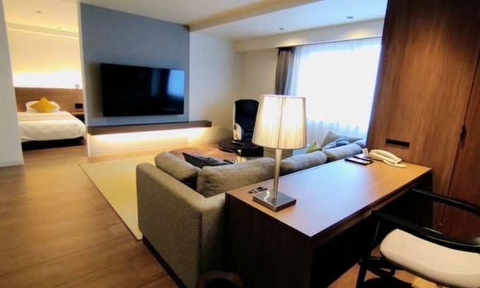 Rishirifuji-cho Hotel | NonsmokingJapaneseWestern living twin room bre / Rishirigun Hokkaidō