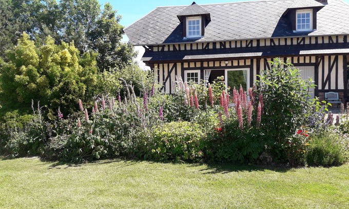 Manneville-la-Raoult Cabaña | casa Normandía, cerca de Honfleur y Le Havre