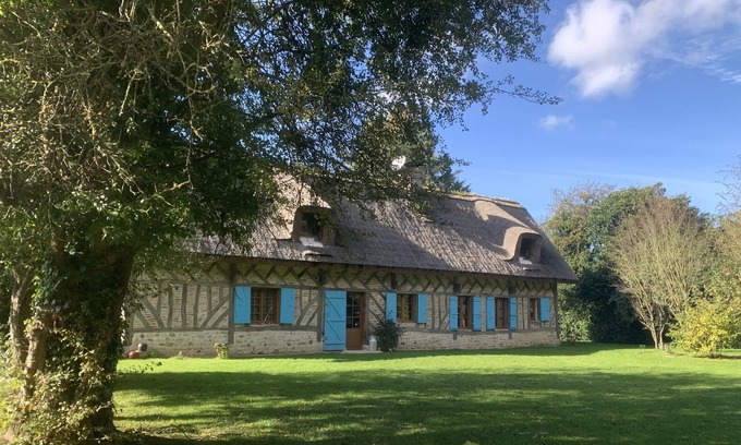 Beuzeville Casa | Normandía: lleno de encanto y auténtica cabaña Honfleur - Deauville 9-11 invitados