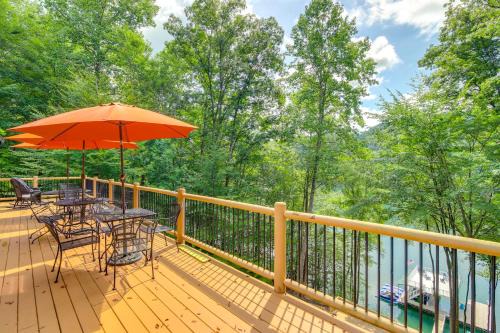 Tazewell Casa | Norris Lake Vacation Rental with Boat Slip