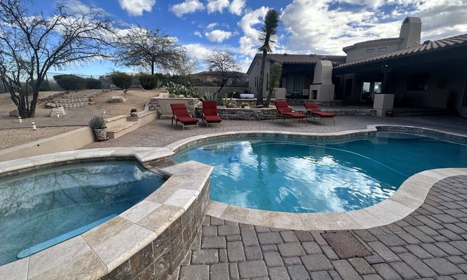 Boulder Heights Casa | North Scottsdale Sonoran Desert Oasis with pool and hot tub-golf, biking, hiking