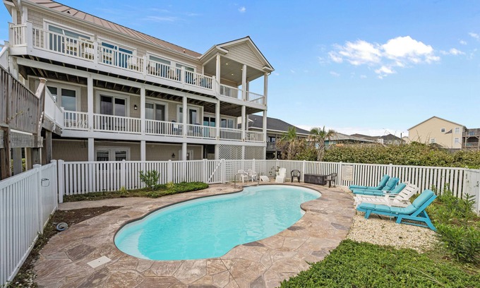 Surf City Casa | North Shore Paradise #199 - 7 BR, 7.5 BA Oceanfront Home w/Pool & Hot Tub