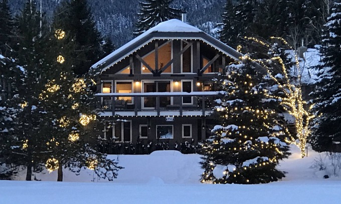 Nicklaus North Chalet De Esquí | Northwood Chalet Whistler: Casa de campo de golf de lujo, impresionantes vistas de Blackcomb.