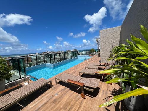 Ponta Verde Apartamento | Novíssimo, 500m Praia, Garagem, Vista - Luzes do Arrebol