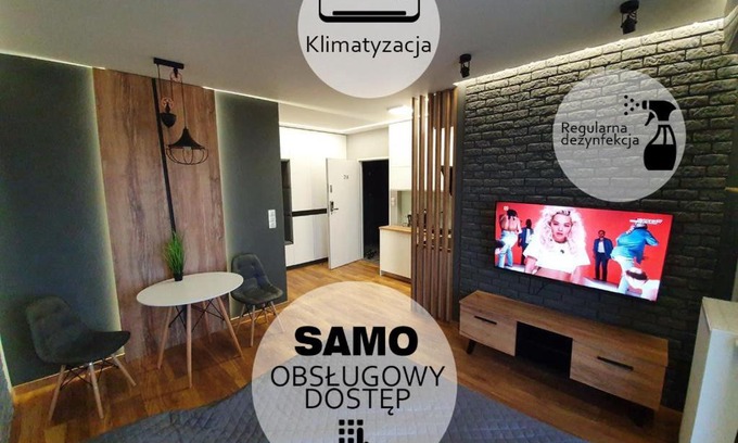 Ilawa Apartamento | Nowe Apartamenty Iława Odnowiciela z klimatyzacją