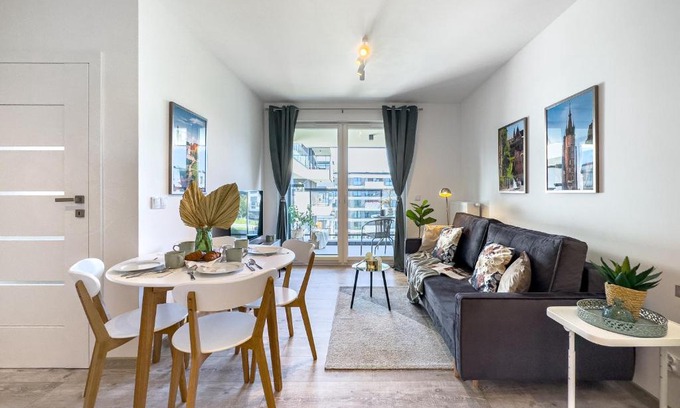 Czyzyny Apartamento | Nowoczesny Apartament w okolicy Tauron Areny
