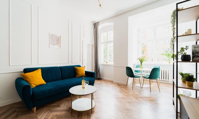 Srodmiescie Apartamento | Nowy Apartment w Centrum - 5 osób - 3 pokoje