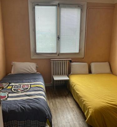 Pont Rousseau Apartamento | Ntes Rezé 3P Box gratuit 1 à 6 pers Linge fourni