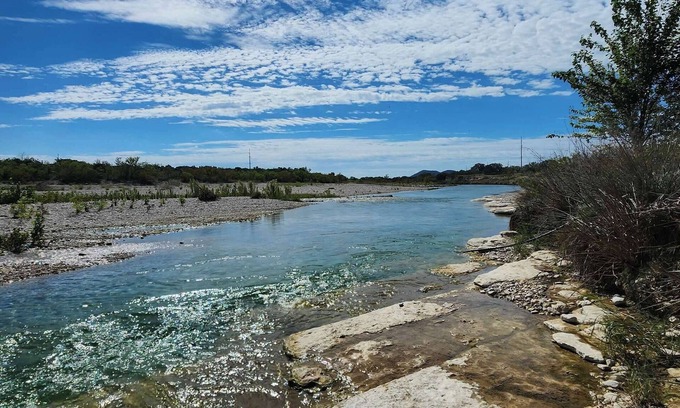 Camp Wood Cabaña | Nueces River Front Cottage, 2 bedroom with all the comforts.