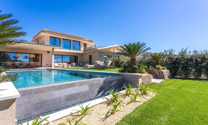 Sainte-Maxime Villa | Chalet 400m² | Vista al mar | cerca del centro | lujo