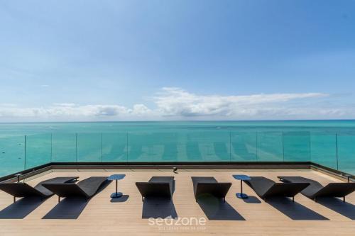 Pajucara Apartamento | NWTs - Estudios con vista lateral al mar en Maceió III