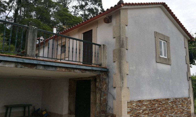 O Rosal Cabaña | O Barquiño Casa de piedra en Rio Miño