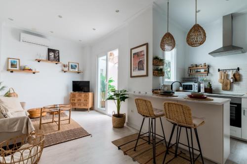 Doctor Barraquer-Grupo Renfe-Policlinico Apartamento | Oasis con patio y encanto en centro Sevilla