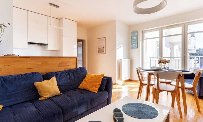 Gdynia Apartamento | Obłuże Royal Blue Apartment