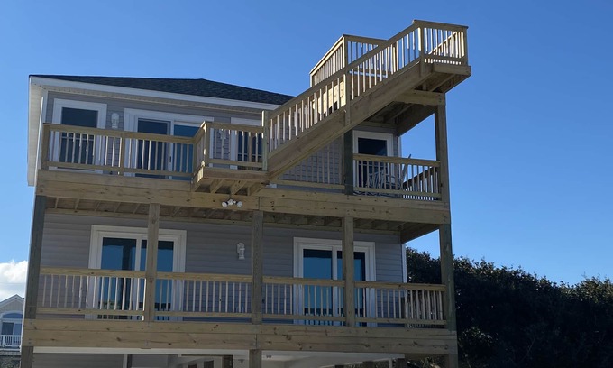 Carova Beach Cabaña | OBX 4X4 Ocean View- Pipers Place Wild Horse Haven!!!