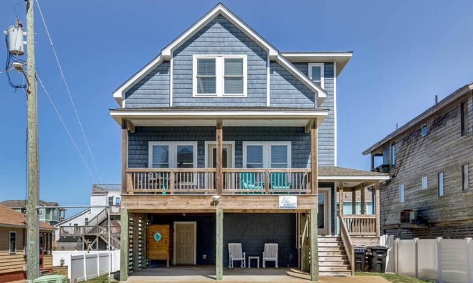 Kill Devil Hills Casa | Ocean Blue | 450 pies de la playa
